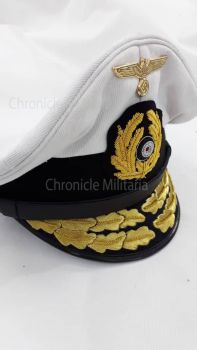 Kriegsmarine U-Boat Admirals Visor Cap